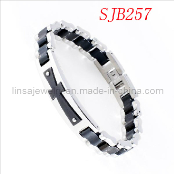 Fashion Men's 316L Stainless Steel Bracelet Jewelry (SJB257)