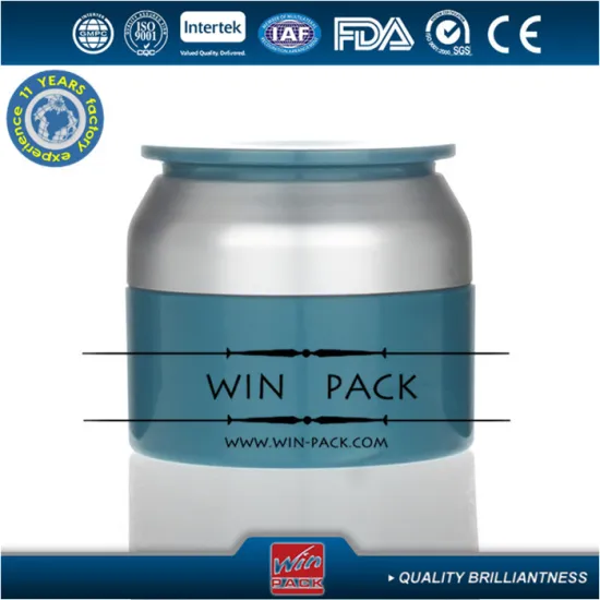 50g blue pet plastic cream jar for cosmetic, black pet plastic cream jar manufacturer