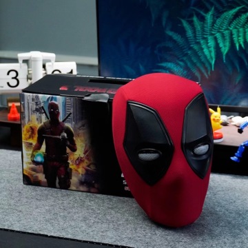 Remote Control LED Light Deadpool Mask for Halloween Cosplay