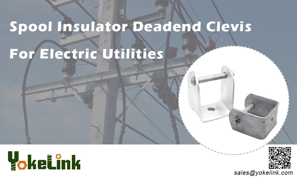 SPOOL INSULATOR DEADED CLEVIS 7