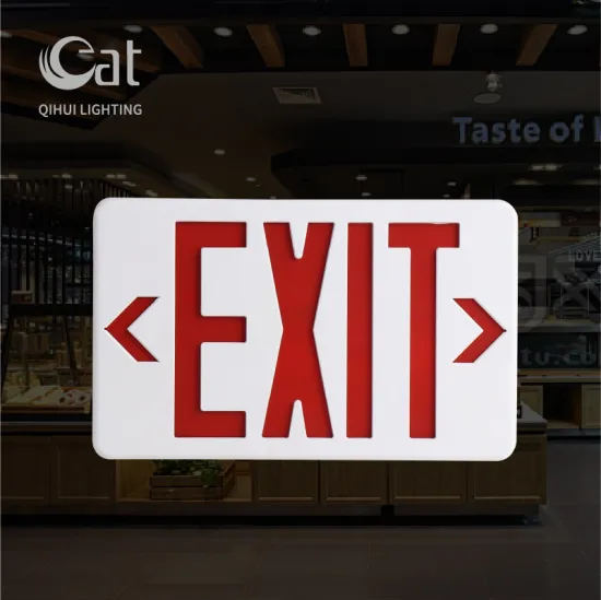 3.7V Li-ion ABS Exit sign Light
