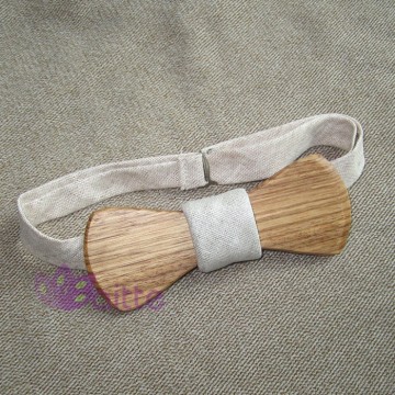 customeried wooden bow tie