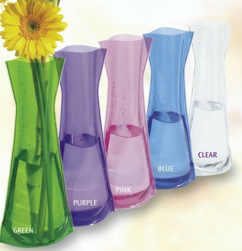 Folding Plastic PVC Vase