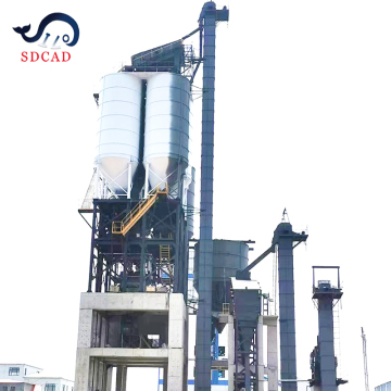 SDCAD Vertical Gravity Conveyor for Cement Silo: 110 m3/h Capacity and TD Belt Elevator for Stone