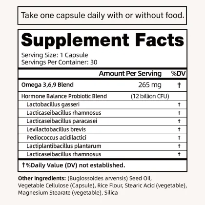 Balance Probiotic for Women Supports Healthy Gut Health