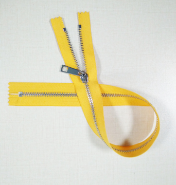 One-way Stainless Steel 22 Inch Zipper for Shoes