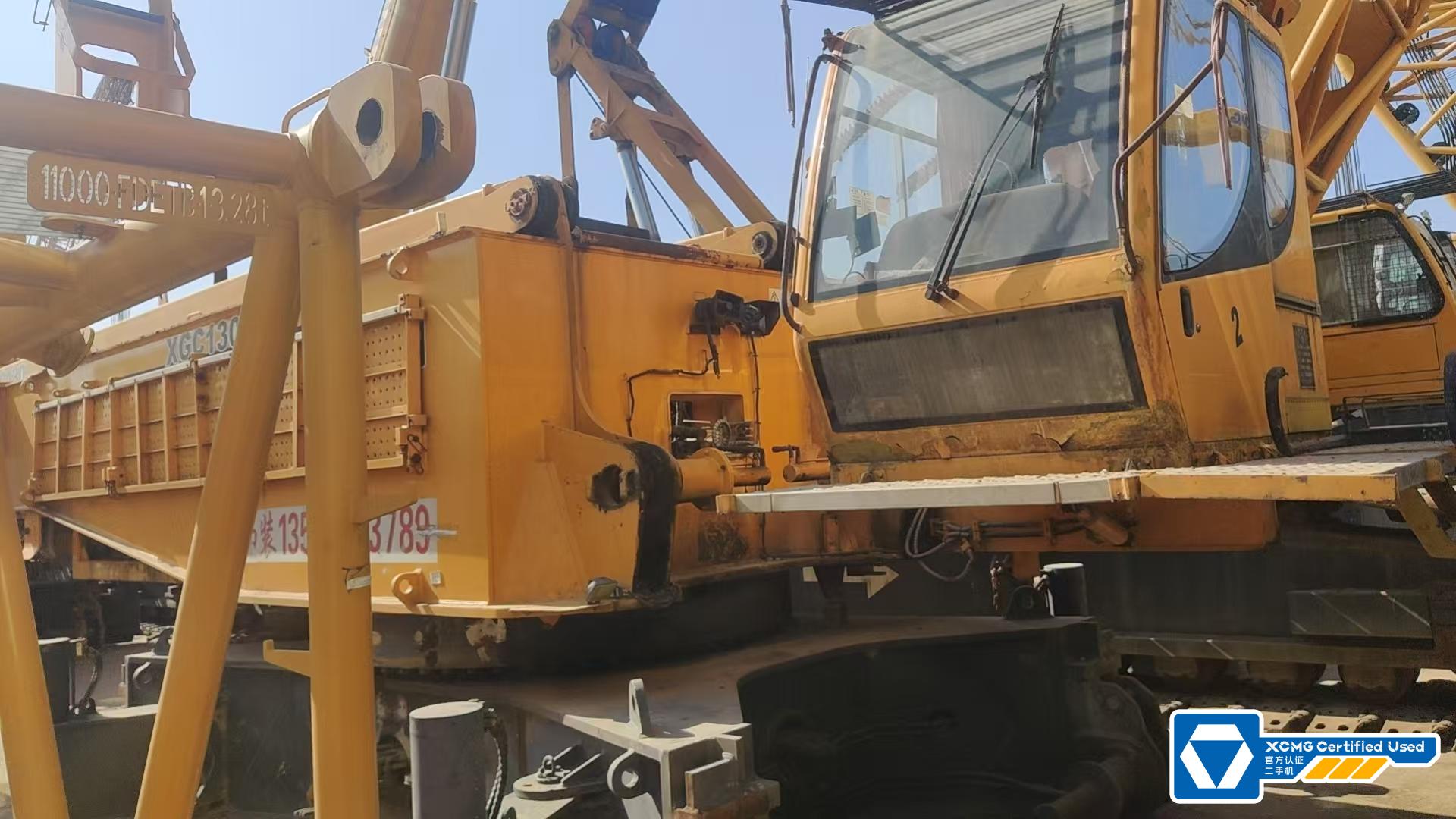 the winch system of the used crawler crane-XGC130
