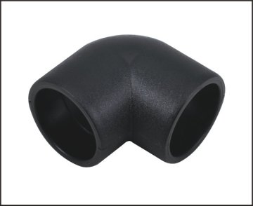 PE pipe Fitting for water supply plastic pipe fittings PE equal 90 elbow Socket fusion fitting