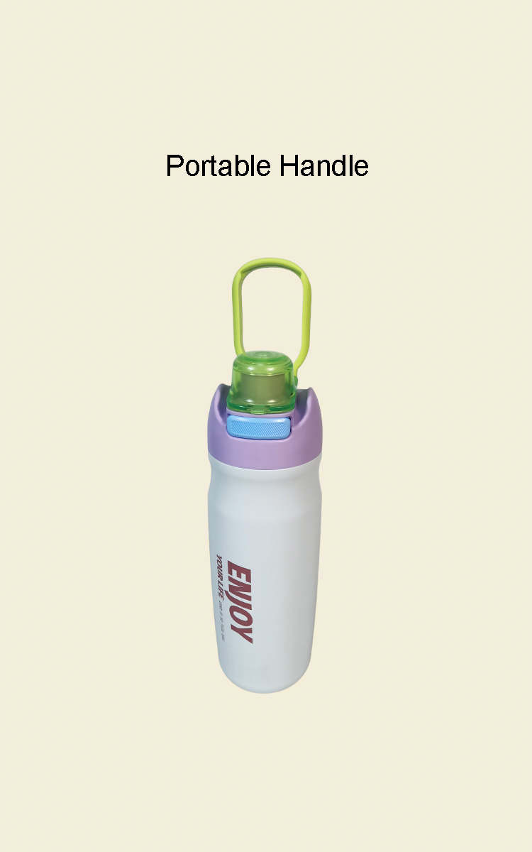 20oz sport water bottle with handle
