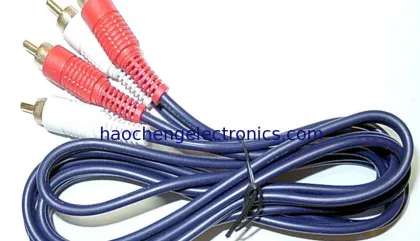 Standard Rca Interface Cable 2 Rca Male - Male 3m / 5m With Rohs