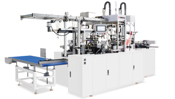 KFD-500W 완전 자동 골판지 선물 상자 스레딩 기계