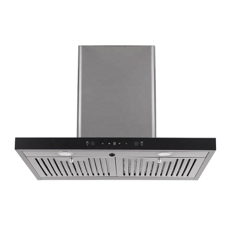 CE Certificate 900mm SS T Shape Kitchen Cooker Hood Big Suction Exhaust Hoods Wall Mounted Range Hood