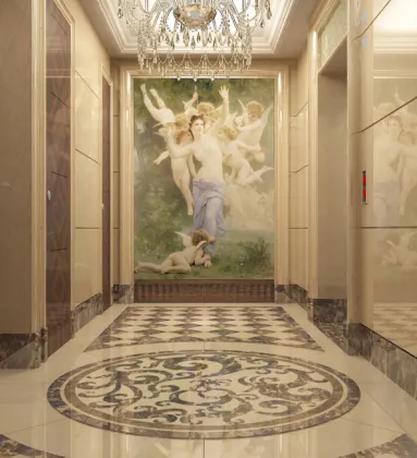 fushan TV background wall printer