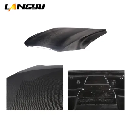 OEM Style Carbon Fiber Front Bonnet Hood for Audi A5 Engine Hoods