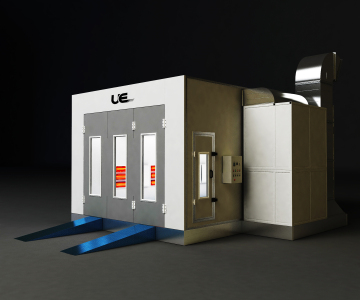 CE Approved Custom Size Electrical Infrared Heating System for Automotive Paint Spray Booth