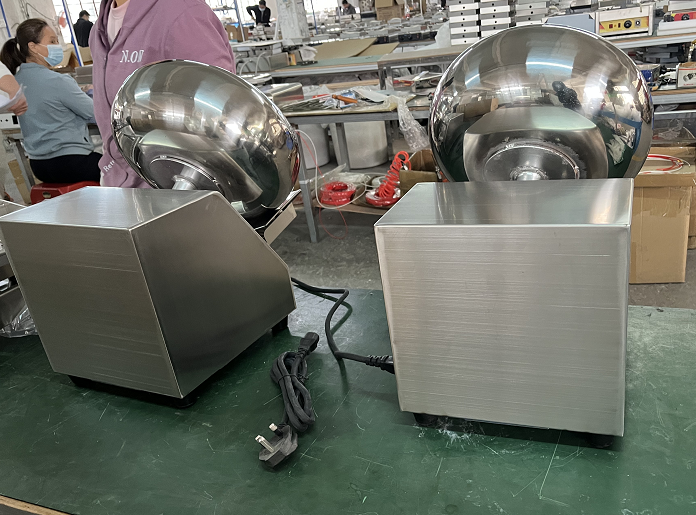 Commercial snack machines New style sugar coating pan and polishing machine for chocolate coater machine