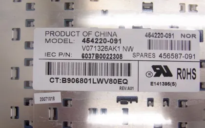 Hp 6280s Laptop Keyboard Replacement , Wired Keyboard