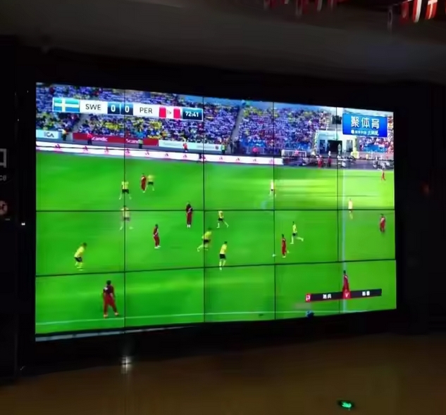 Lcd panel advertising display screen
