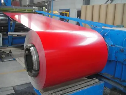 Color coated steel plate