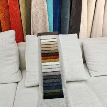 Tissu d'ameublement à texture intérieure durable