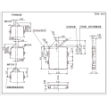 Detection switch Thin 3-direction action type