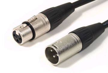 3 Pin XLR Male to Female Microphone Cable