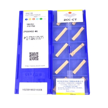 ZCC CTS CNC 4MM Cutting Insert - ZPGS0402 -MG YBC251 YBG202 YBG302