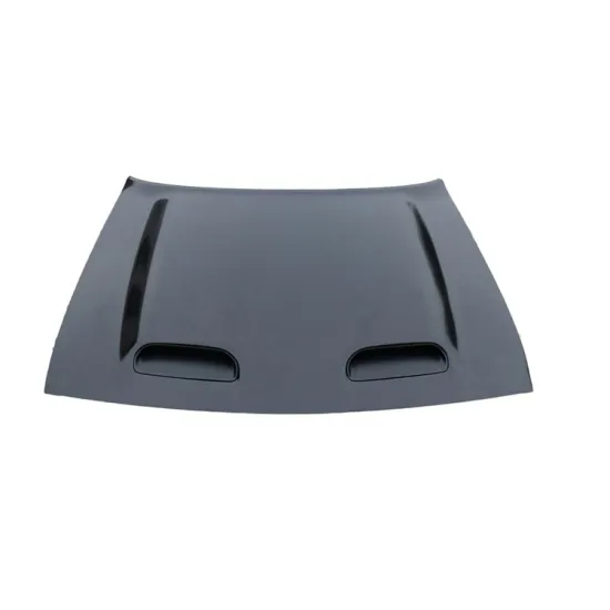 2019 Hellcat Style Aluminum Hood and Front Bumper Accessories for Challenger 2015-2023