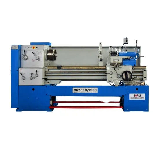 High Demand CD6250 Industrial Flat Bed Lathe Machine from China