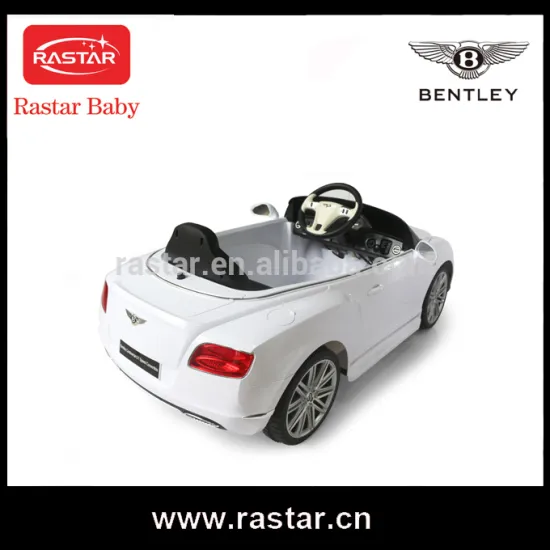 Wholesale 2016 Rastar radio control 12V ride on toy bentley kids car