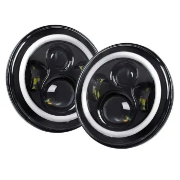 Wizsin LED Halo Headlights w/ DRL