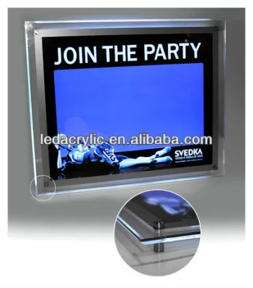 Crystal LED Light Box