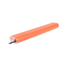 micro duct for fiber Flat 2ways HDPE air blown fiber optic microduct Factory