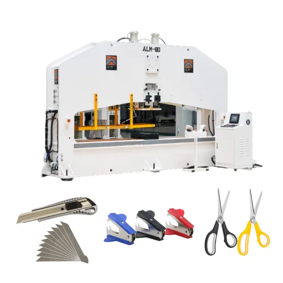 Customizable 80 Ton Punching Machine for Scissors Blades and Pencil Cases with Zigzag Feeding