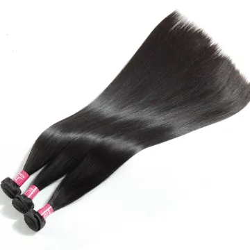 Wholesale Cheap 10a 11a 12a Indian Raw Virgin Remy Straight Hair Weft Super Double Drawn Hair Extensions