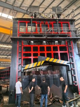 hydrualic scrap metal multiple blade cutting machine