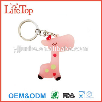 Promotional Cheap Custom 3D Soft PVC Keychain