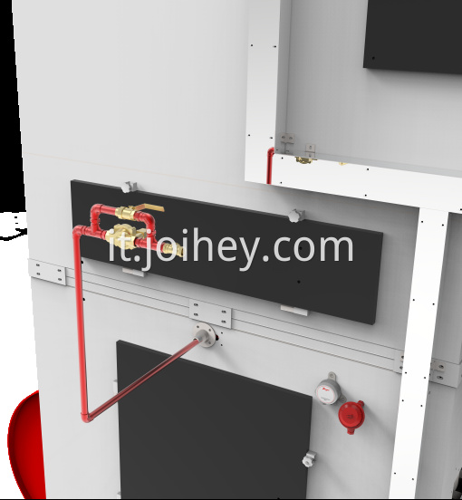 Filter water spray system 1