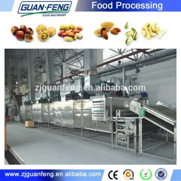 Continuous vegetables dehydration line