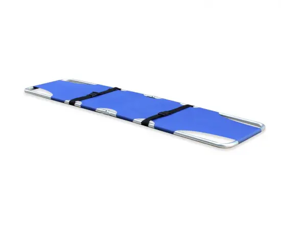 Cheap Patient Transport First-Aid Single Folding Ambulance Stretcher