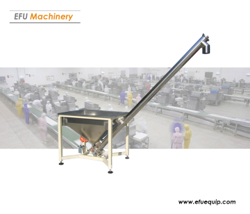 Industrial auger conveyor system