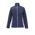 LADIES POLY LONG SLEEVE ZIP TOPS