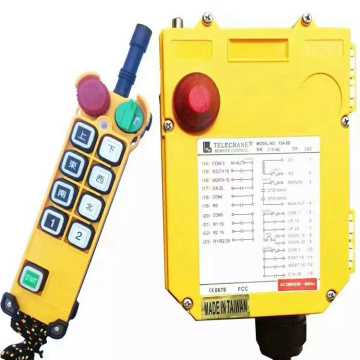 Remote control wired wireless para hoist crane