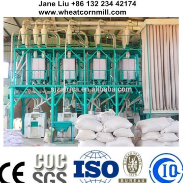 supply quality maize mill to africa corn flour milling machine