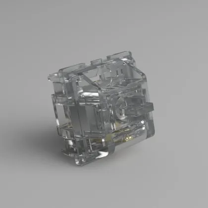Akko CS Crystal Silver 45-Piece Linear Switches for Keyboard