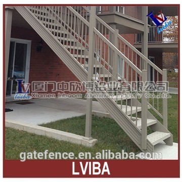 outdoor metal stair railing and stair railing design