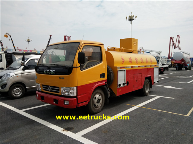 4X2 Sewage Suction Tanker Trucks