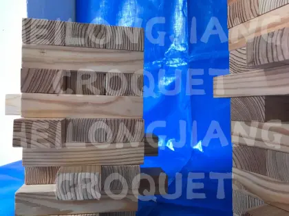 WOODEN GARDEN GAME-Jenga