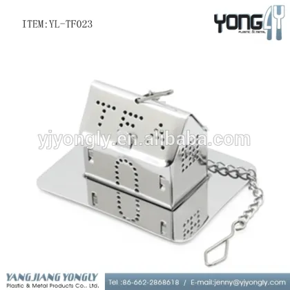 House Shaped stainless steel mini tea infuser tea ball tea strainer