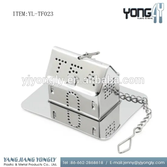 House Shaped stainless steel mini tea infuser tea ball tea strainer